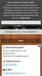 Mobile Screenshot of klingenmuehle.com